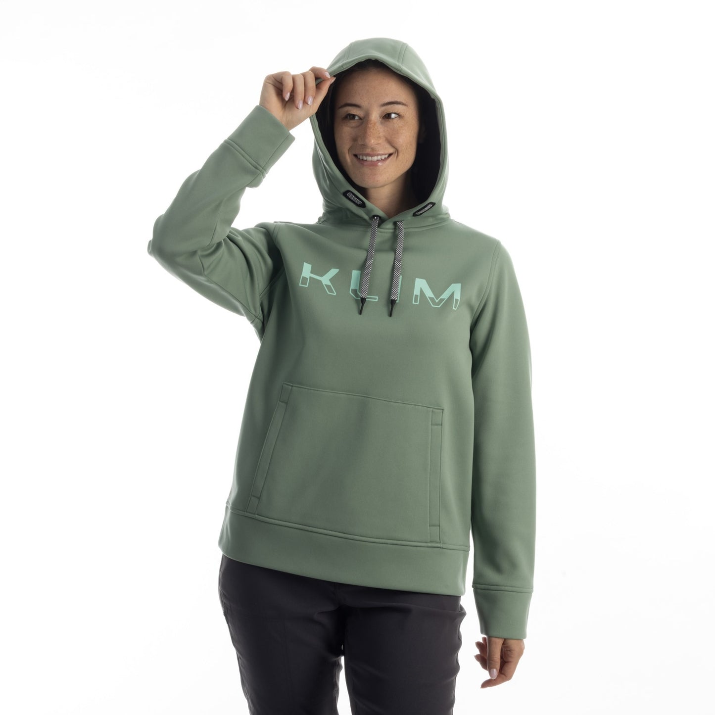WOMEN'S PETROL PULLOVER HOODIE