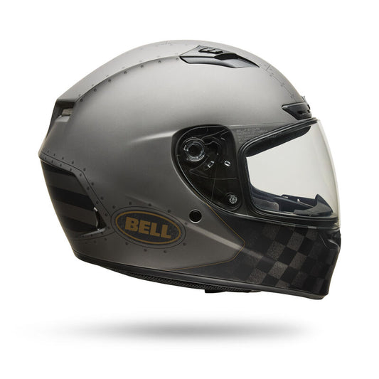 BELL QUALIFIER DLX MIPS | MATTE SILVER/BLACK