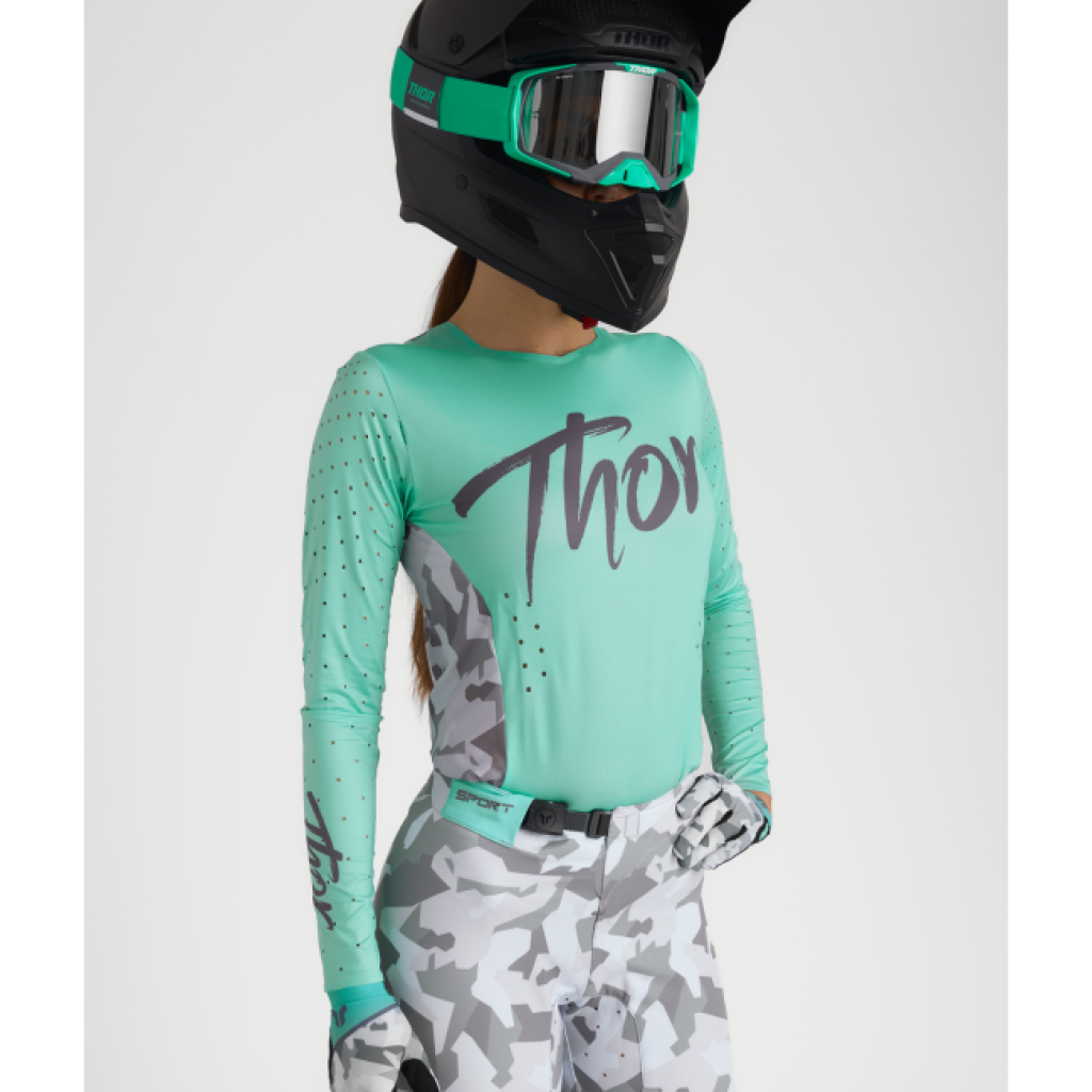 THOR WOMEN'S SPORTMODE SHADOW JERSEY | TEAL