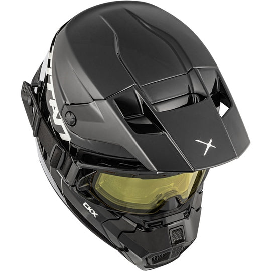 CXK TITAN AMS HELMET W/ APEX GOGGLE | GLOSSY BLACK