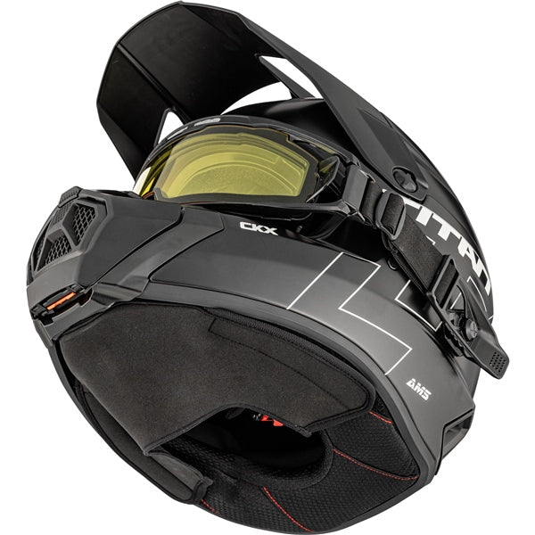 CXK TITAN AMS HELMET W/ APEX GOGGLE | GLOSSY BLACK