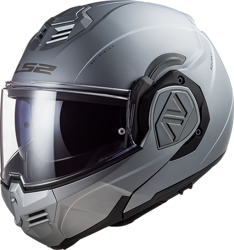 LS2 ADVANT MODULAR HELMET | MATTE SILVER