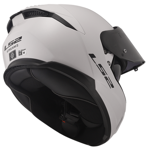 LS2 STREAM II HELMET | GLOSS WHITE