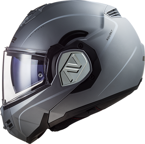 LS2 ADVANT MODULAR HELMET | MATTE SILVER