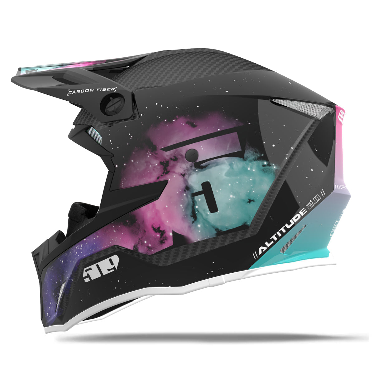 ALTITUDE 2.0 CARBON FIBER HELMET | GALAXY - GLOSS FINISH