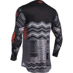 PRIME ALOHA JERSEY | BLACK/GRAY