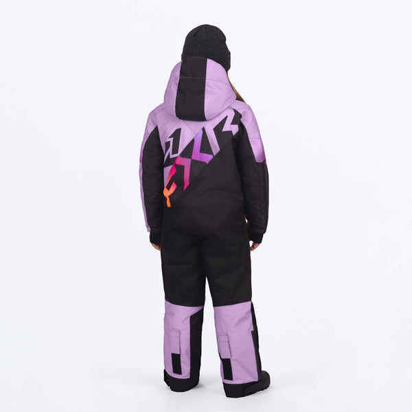 CHILD COLD CROSS CX MONOSUIT | BLACK/LILAC