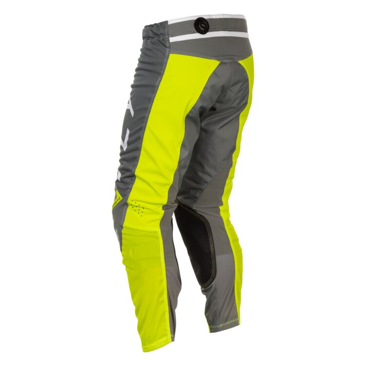 FLY RACING KINETIC MESH CENTER PANT | GREY/HI-VIZ