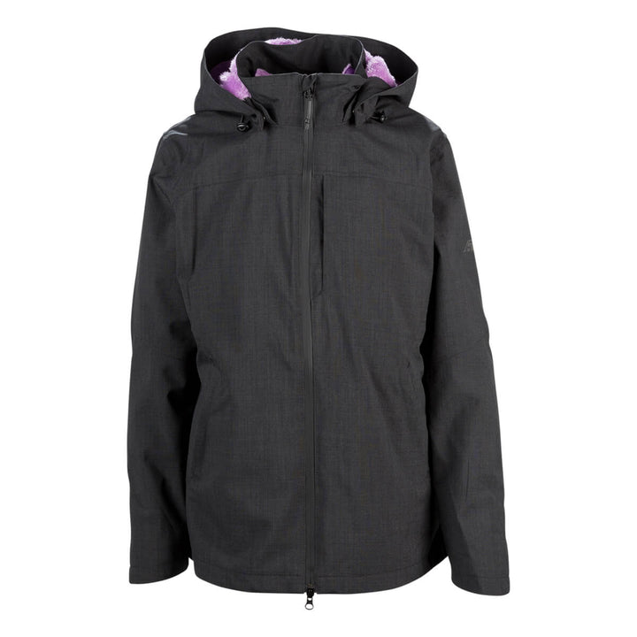 WOMEN'S AURORA 5 IN 1 JACKET | BLACK/PURPLE