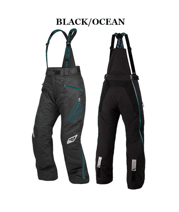 WOMEN'S EDGE PANT | BLACK/OCEAN