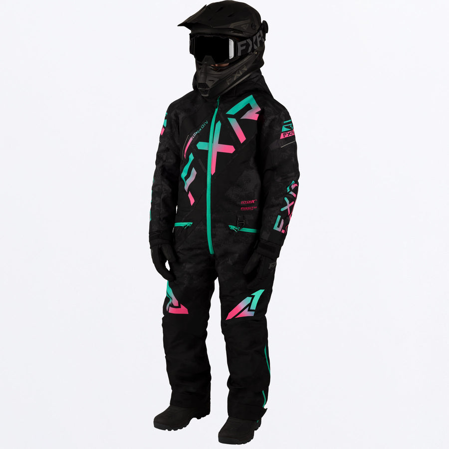 YOUTH CX MONOSUIT | BLACK/PINK/MINT