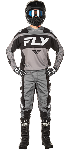 2025 F-16 GREY/ BLACK/ WHITE PANT