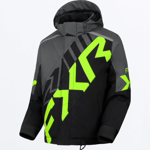 YOUTH COLD CROSS CX JACKET | CHAR/BLACK/LIME