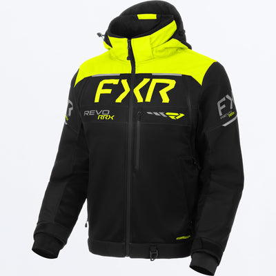 MEN'S REVO RRX JACKET | BLACK/HI VIZ