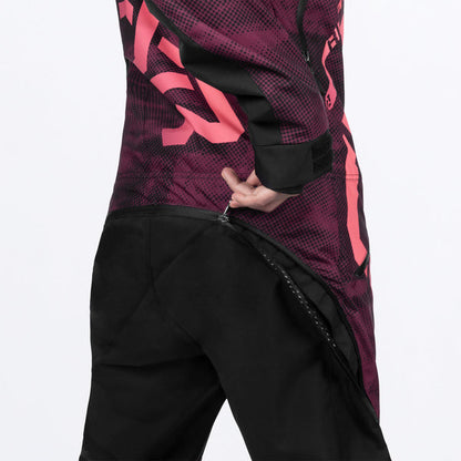 WOMEN'S CX F.A.S.T INSULATED MONOSUIT | MERLOT HAZE/MELON