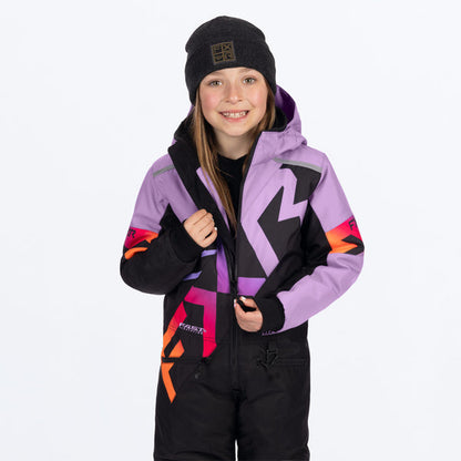 CHILD COLD CROSS CX MONOSUIT | BLACK/LILAC