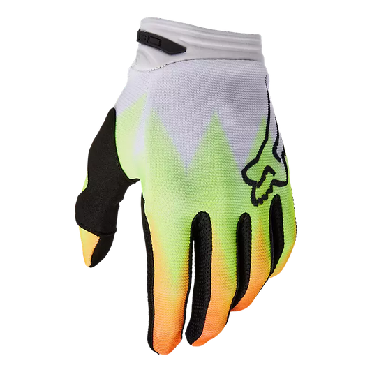 YOUTH 180 STATK GLOVES- RED/YELLOW | FOX RACING