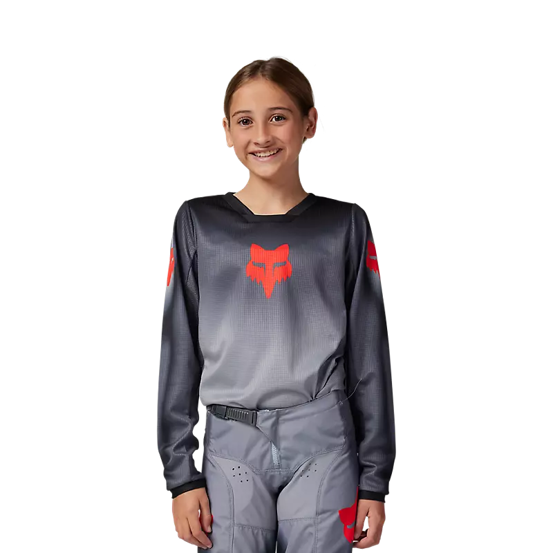 FOX RACING- YOUTH 180 INTERFERE JERSEY | GREY/RED