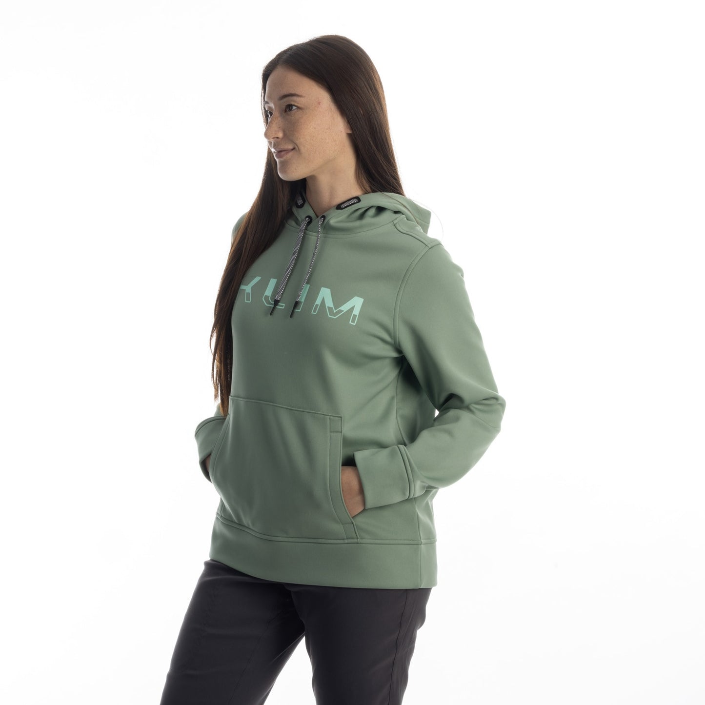 WOMEN'S PETROL PULLOVER HOODIE