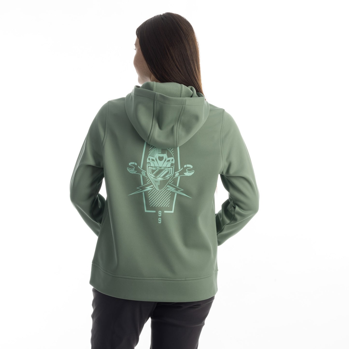 WOMEN'S PETROL PULLOVER HOODIE