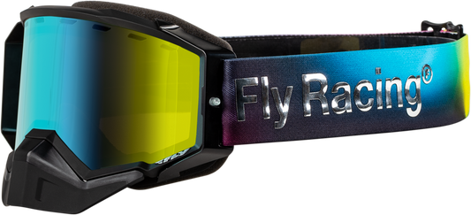 ZONE ELITE SNOW GOGGLE | LEGACY W/ AMBER MIRROR - POLARIZED SMOKE LENS