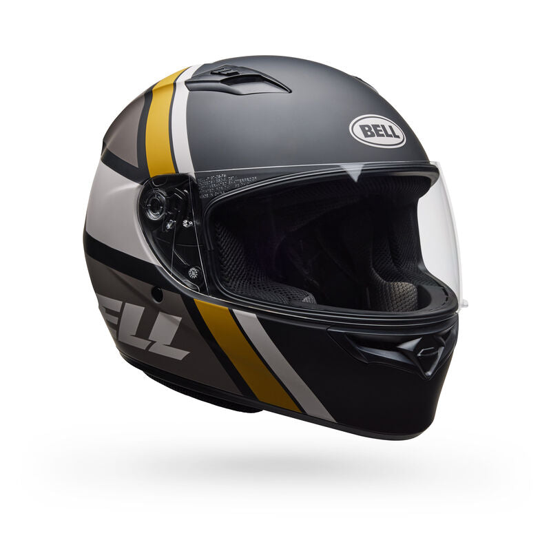 BELL QUALIFIER HELMET | CHASM GLOSS BLACK/AMBER GOLD
