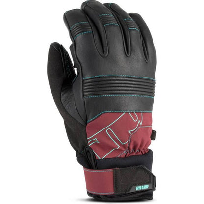 FREE RANGE GLOVE | MAROON/TEAL
