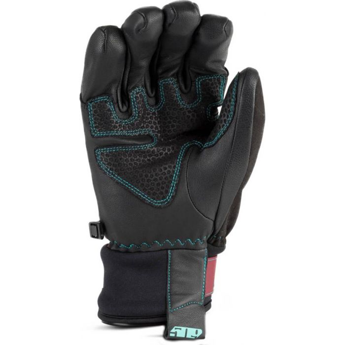 FREE RANGE GLOVE | MAROON/TEAL