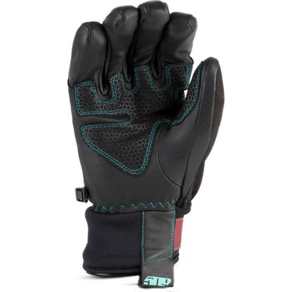 FREE RANGE GLOVE | MAROON/TEAL