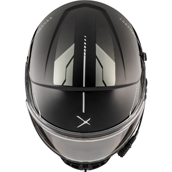 CKX CONTACT ARTIK HELMET W/ E-SHIELD | GLOSSY GREY