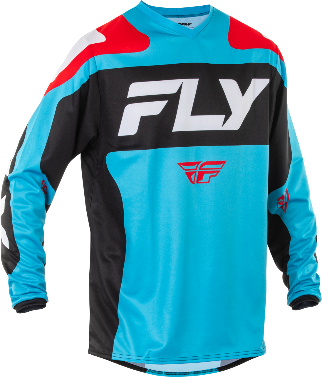 2025 F-16 CYAN/BLACK/WHITE JERSEY