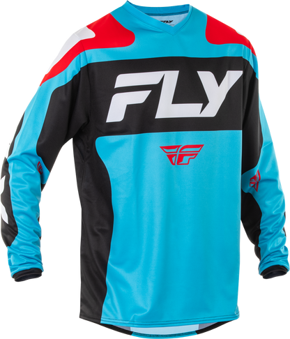 2025 F-16 CYAN/BLACK/WHITE JERSEY