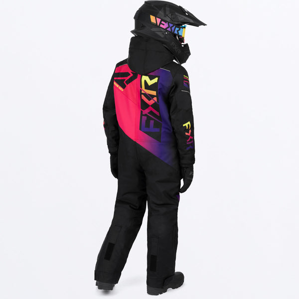 YOUTH HELIUM MONOSUIT | BLACK/NEON FUSION