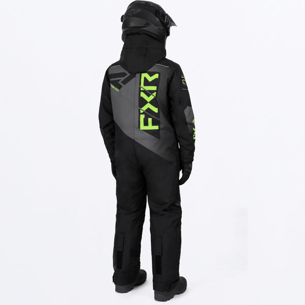 YOUTH HELIUM MONOSUIT | BLACK/CHAR/LIME