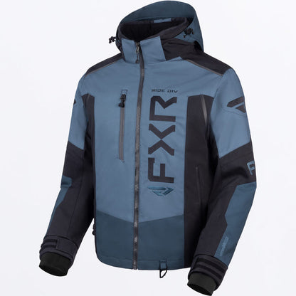 MEN'S HELIUM X 2-IN-1 JACKET | STEEL/BLACK