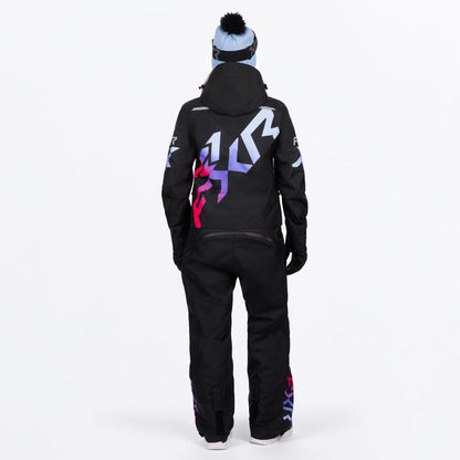 WOMEN'S COLD CROSS CX F.A.S.T INSULATED MONOSUIT | BLACK/TWILIGHT