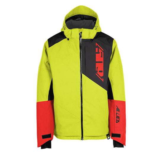 ALLIED INSULATED JACKET | RED/HI-VIZ