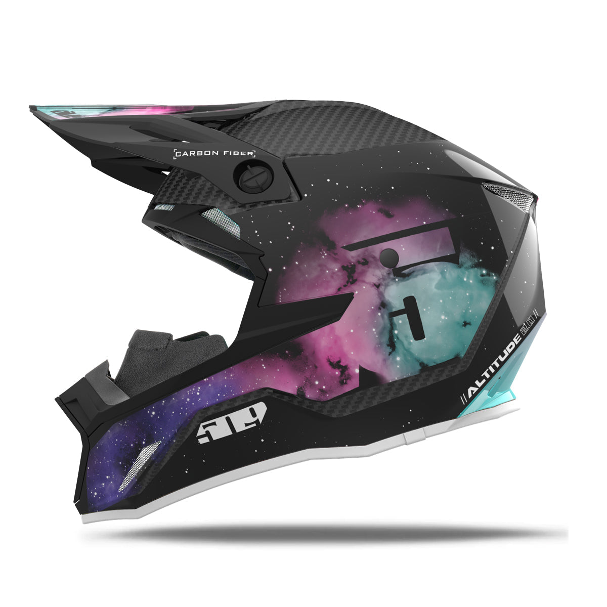 ALTITUDE 2.0 CARBON FIBER HELMET | GALAXY - GLOSS FINISH
