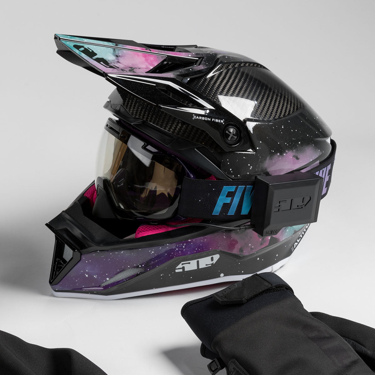 ALTITUDE 2.0 CARBON FIBER HELMET | GALAXY - GLOSS FINISH