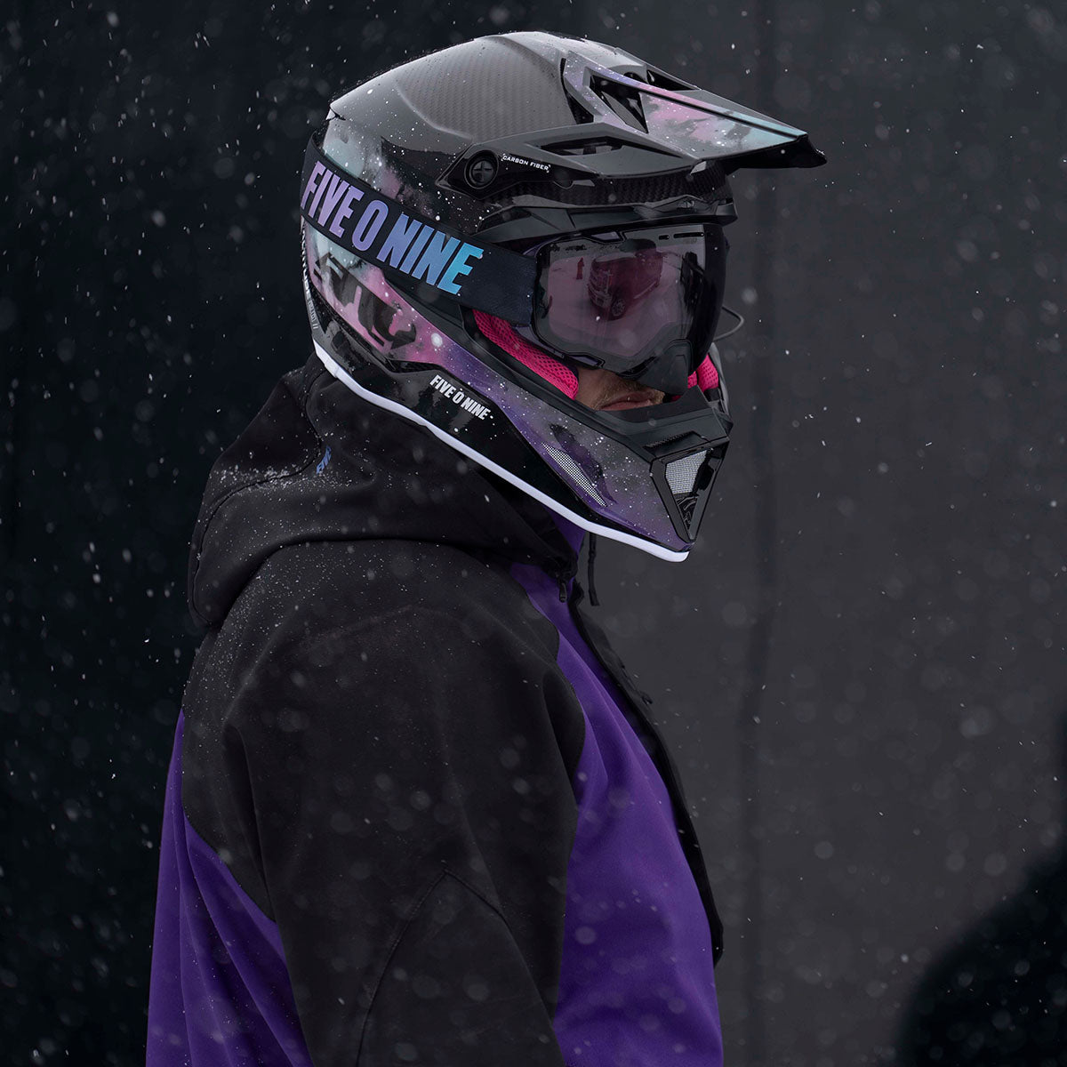 ALTITUDE 2.0 CARBON FIBER HELMET | GALAXY - GLOSS FINISH