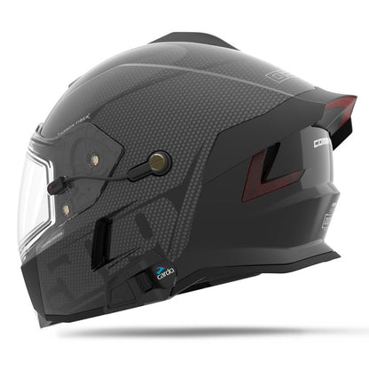 DELTA V COMMANDER HELMET | CARBON FIBER w/ CARDO COMMUNICATION