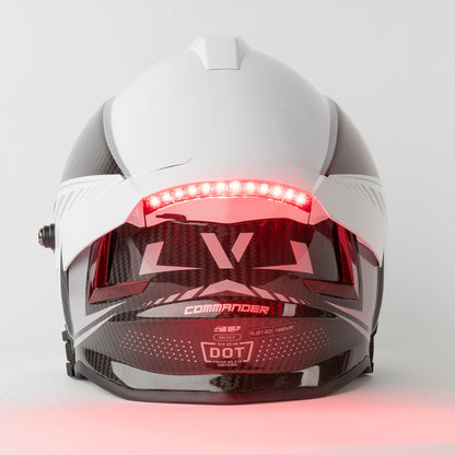 DELTA V COMMANDER HELMET | CARBON FIBER w/ CARDO COMMUNICATION