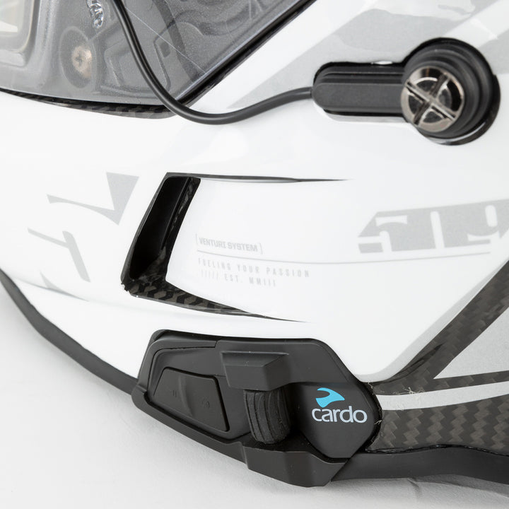 DELTA V COMMANDER HELMET | CARBON FIBER w/ CARDO COMMUNICATION