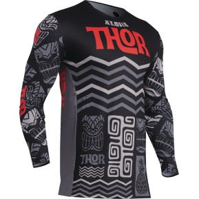 THOR- PRIME ALOHA JERSEY | BLACK/GRAY