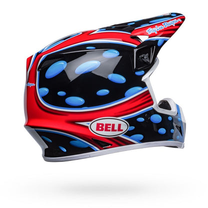 BELL- MX-9 MIPS | MCGRATH SHOWTIME REPLICA 23 GLOSS BLACK/RED