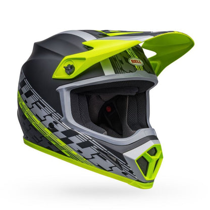 BELL- MX-9 MIPS | OFFSET MATTE BLACK/HI-VIZ YELLOW