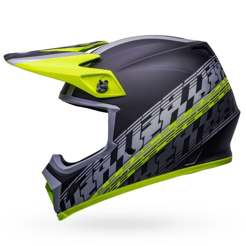 BELL- MX-9 MIPS | OFFSET MATTE BLACK/HI-VIZ YELLOW