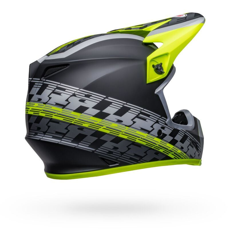 BELL- MX-9 MIPS | OFFSET MATTE BLACK/HI-VIZ YELLOW