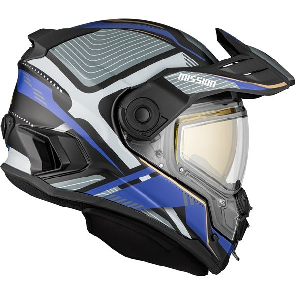 CKX MISSION AMS VERVE HELMET - MATTE BLUE