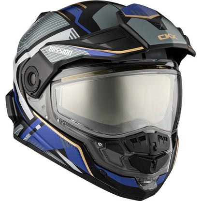 CKX MISSION AMS VERVE HELMET - MATTE BLUE